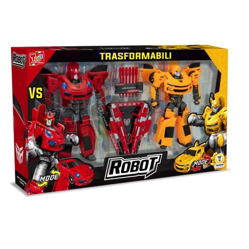 ROBOT TRASFORMABILI 2 COL