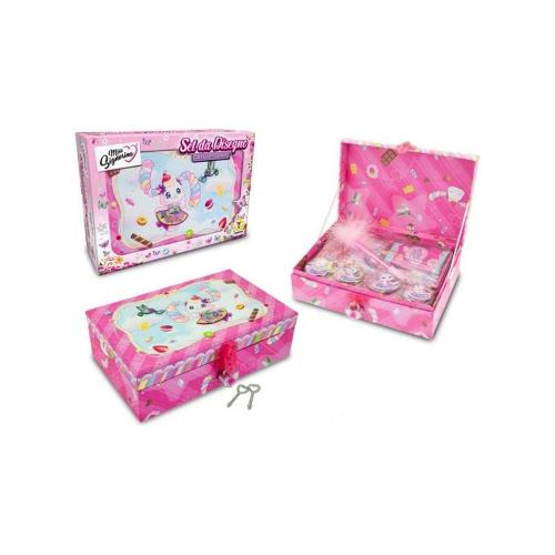 COFANETTO CREATIVO C/STICKER CERE, PENNA E BLOCK NOTES