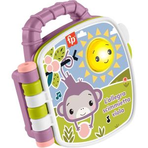 FISHER PRICE LIBRO MUSICALE SCIMMIETTA