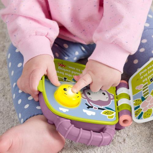 FISHER PRICE LIBRO MUSICALE SCIMMIETTA