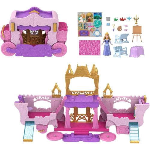 DISNEY PRINCESS 2 IN 1 CASTELLO CARROZZA HWX17