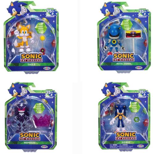 SONIC PERSONAGGI ARTICOLATI 10 CM CON ACCESSORIO WAVE 23