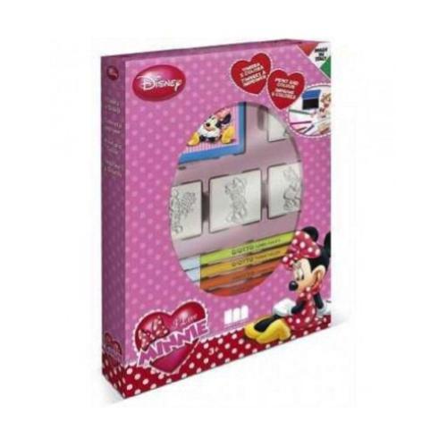 SET 4 TIMBRI MINNIE + PENNARELLI