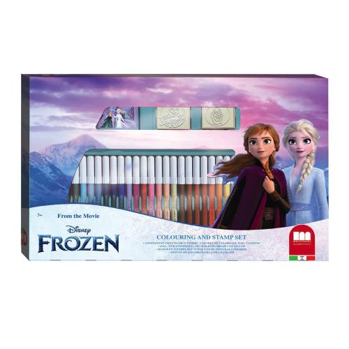 SET PENNARELLI + 2 TIMBRI FROZEN