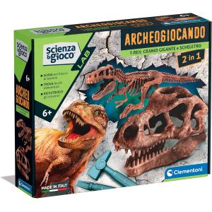 ARCHEOGIOCANDO - DIG KIT T-REX 2IN1