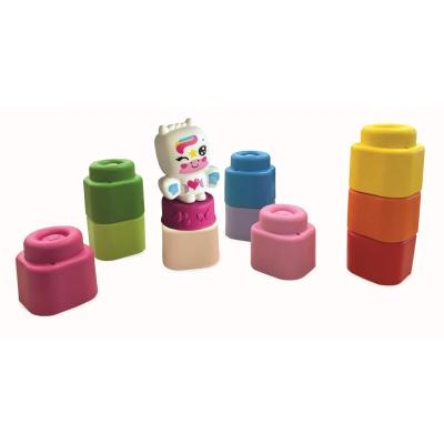 CLEMMY 10 BRICK SET UNICORN