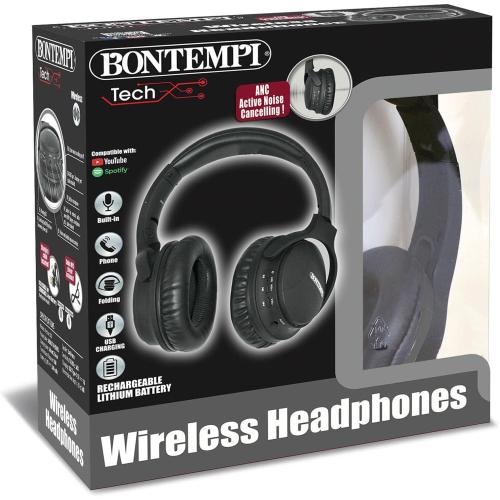 CUFFIA WIRELESS CON RIDUZIONE DEL RUMORE