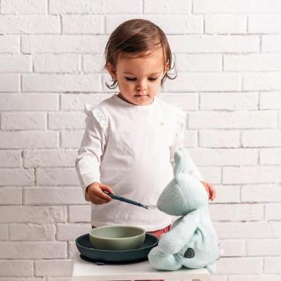 NATTOU SET PER LA PAPPA VERDE CON BAVAGLINO