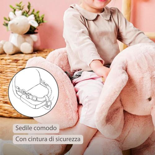 NATTOU DONDOLO ELEFANTE ROSA