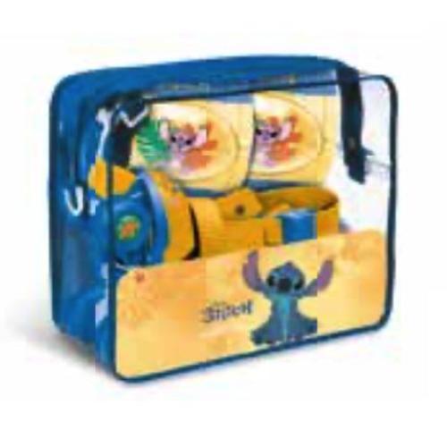 STITCH  22/29 + PROTEZIONI + BORSA PATTINI BABY