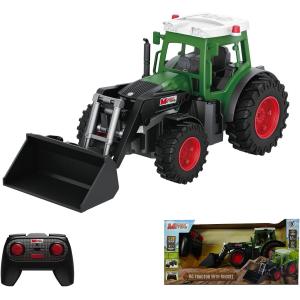 FARM TRACTOR + SHOVEL BATT.RICARICABILI 1:24