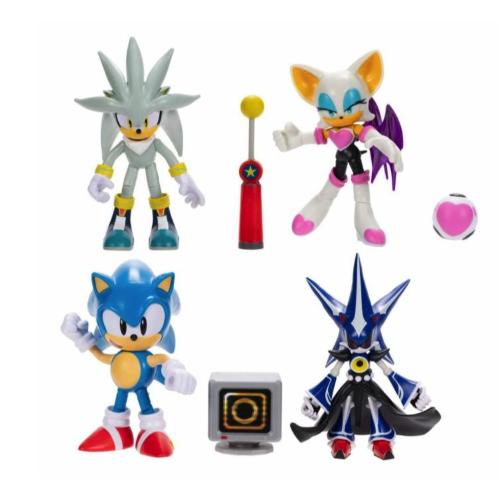 SONIC PERSONAGGI ARTICOLATI 10 CM CON ACCESSORIO WAVE 17