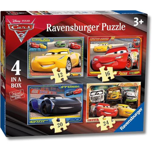 PUZZLE 4 IN A BOX CARS