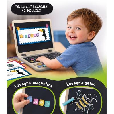 CAROTINA GLI UTILISSIMI PRIMO LAPTOP DI LEGNO