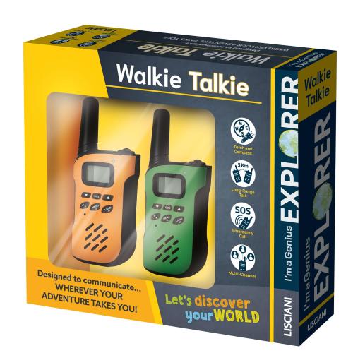 I'M A GENIUS EXPLORER WALKIE TALKIE 