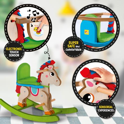 MONTESSORI LEGNO WOOD MY BABY PONY