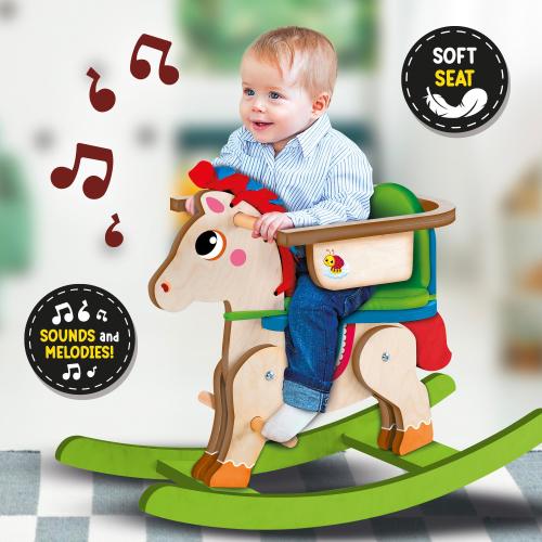 MONTESSORI LEGNO WOOD MY BABY PONY