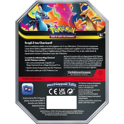 CARTE POKEMON MEGA CHARIZARD CARLA OLOGRAFICA EX + 4 BOOSTER