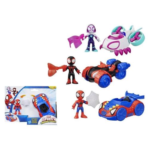 SPIDEY PERSONAGGI CON VEICOLO