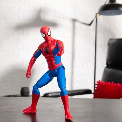 SPIDERMAN RED 30 CM SNODATO NEW