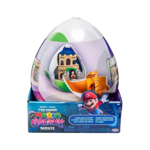 SUPER MARIO GALAXY THE MOVIE YOSHI EGG MINI WORLD PLAYSET
