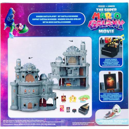 SUPER MARIO GALAXY THE MOVIE BOWSER DELUXE PLAYSET
