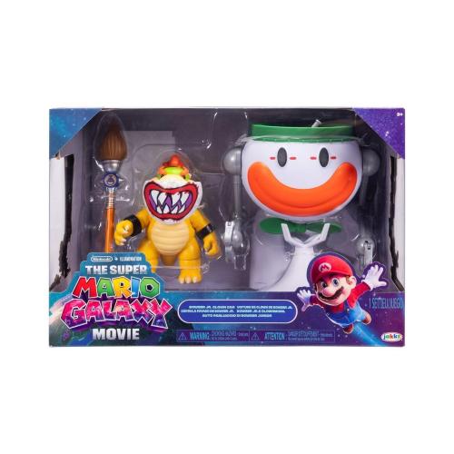 SUPER MARIO GALAXY THE MOVIE BOWSER JUNIOR CON CLOWN CAR