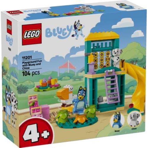 BLUEY DIVERTIMENTO AL PARCO GIOCHI DI BLUEY E CHLOE