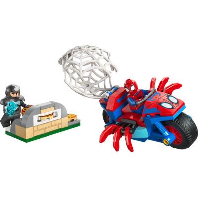 LEGO SPIDEY SULLA MOTO CONTRO RHINO