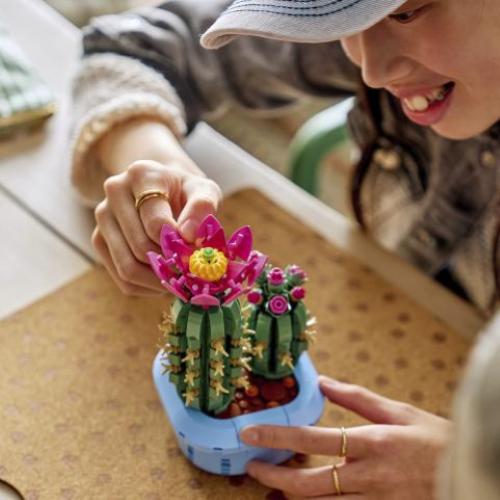 LEGO BOTANICALS CACTUS IN FIORE