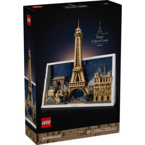 LEGO ARCHITECTURE PARIGI LA CITTA' DELL'AMORE