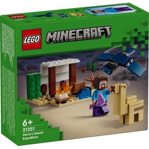 LEGO MINECRAFT SPEDIZIONE DI STEVE NEL DESERTO