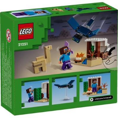 LEGO MINECRAFT SPEDIZIONE DI STEVE NEL DESERTO