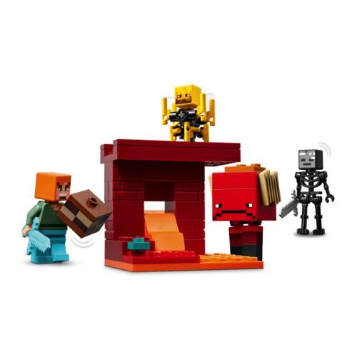 LEGO MINECRAFT BATTAGLIA SUL PONTE DEL NETHER