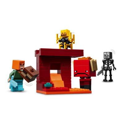 LEGO MINECRAFT BATTAGLIA SUL PONTE DEL NETHER