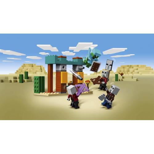 LEGO MINECRAFT PATTUGLIA NEL DESERTO 