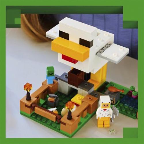 LEGO MINECRAFT LA FATTORIA DI GALLINE