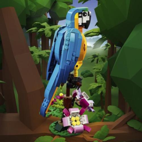 LEGO CREATOR PAPPAGALLO ESOTICO