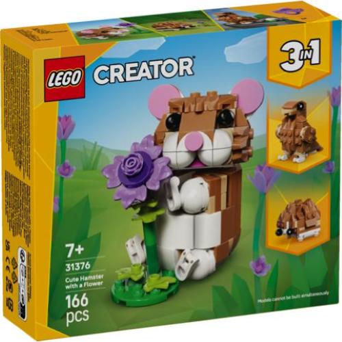 LEGO CREATOR SIMPATICO CRICETO CON FIORE