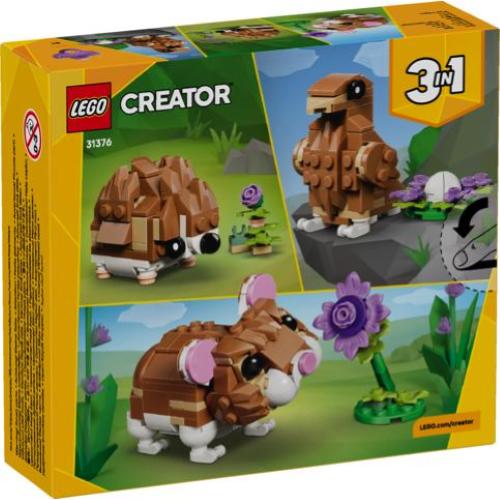 LEGO CREATOR SIMPATICO CRICETO CON FIORE