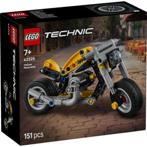 LEGO TECHNIC MOTO GIALLA 