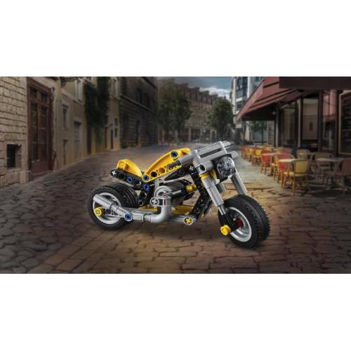 LEGO TECHNIC MOTO GIALLA 