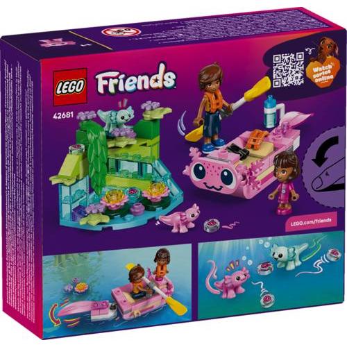 LEGO FRIENDS BARCA D'AVVENTURA AXOLOTL