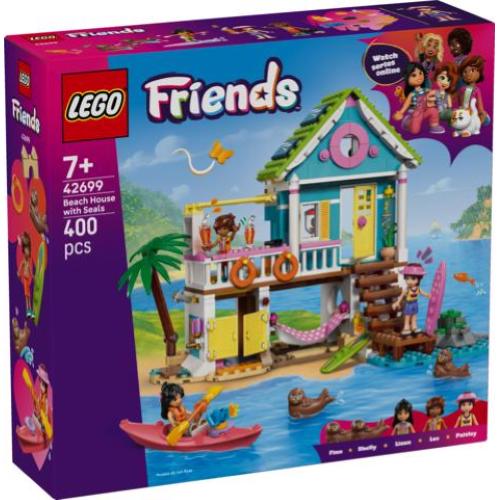 LEGO FRIENDS CASA SULLA SPIAGGIA CON FOCHE