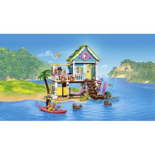 LEGO FRIENDS CASA SULLA SPIAGGIA CON FOCHE