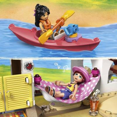 LEGO FRIENDS CASA SULLA SPIAGGIA CON FOCHE