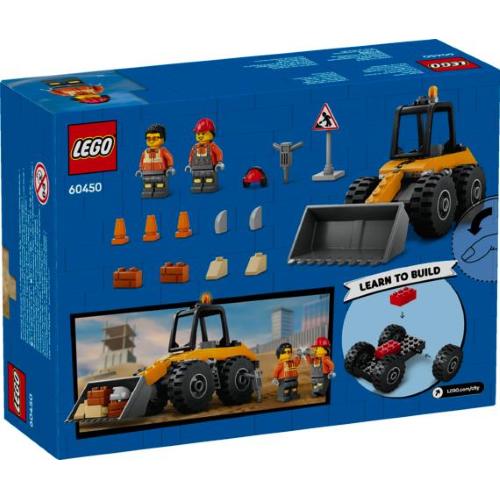 LEGO CITY PALA GOMMATA GIALLA   