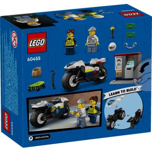 LEGO CITY INSEGUIMENTO DELLA MOTO DELLA POLIZIA