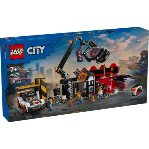 LEGO CITY SFASCIACARROZZE CON AUTO