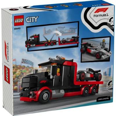 LEGO CITY DISPLAY TRUCK F1 CON AUTO